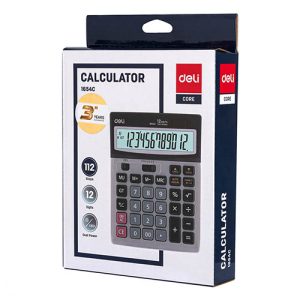 Deli Calculator Metal-12 digits – E1654C