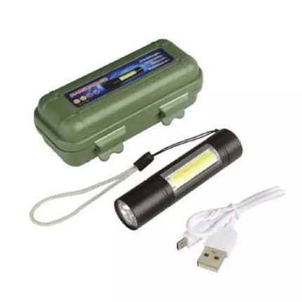 MULTI FUNCTIONAL USB Rechargeable LED Mini Flashlight