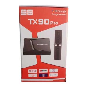 TX90 Pro Ultra HD Android TV Box with Voice Control Remote