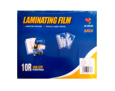 Laminating Pouch Film 10R Size Paper 100 Pcs