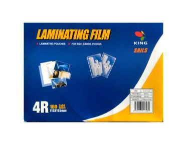 Laminating Pouch Film 4R Size Paper 100 Pcs